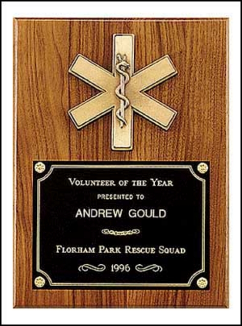 Emergency Medical Plaque (9"x12")